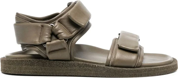 30mm Touch-Strap Open-Toe Sandals