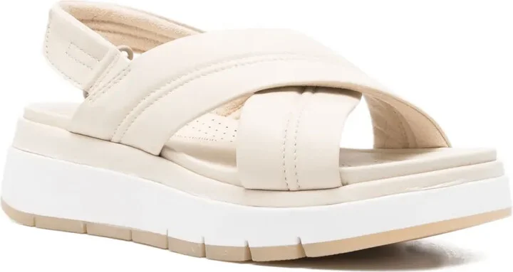 30mm Tuscan cross-strap platform sandals - Image 2
