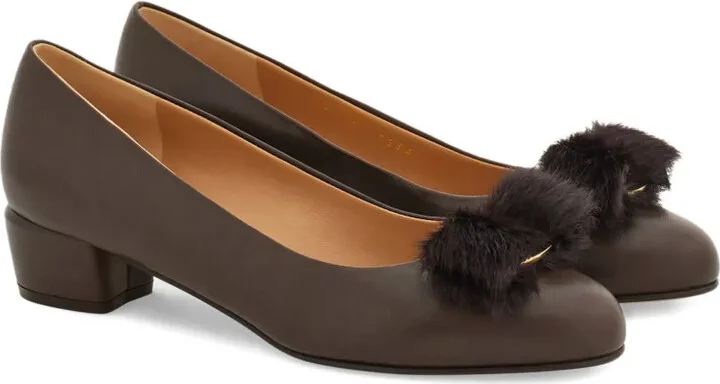 30mm Vara bow block-heel pumps - Image 2