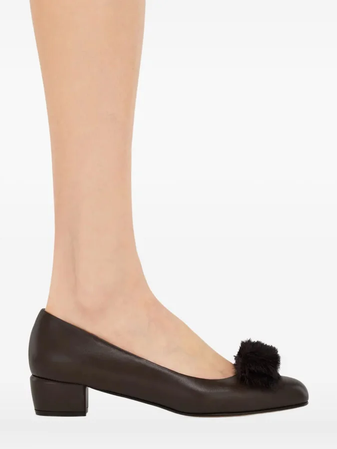 30mm Vara bow block-heel pumps - Image 5
