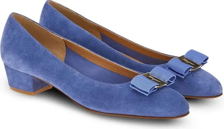 30mm Vara Bow suede pumps - Image 2