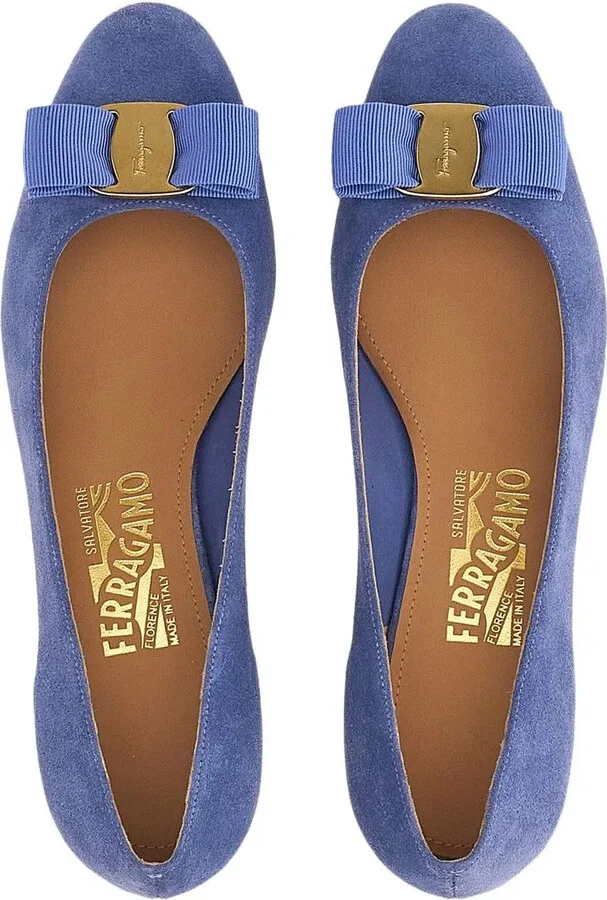 30mm Vara Bow suede pumps - Image 4