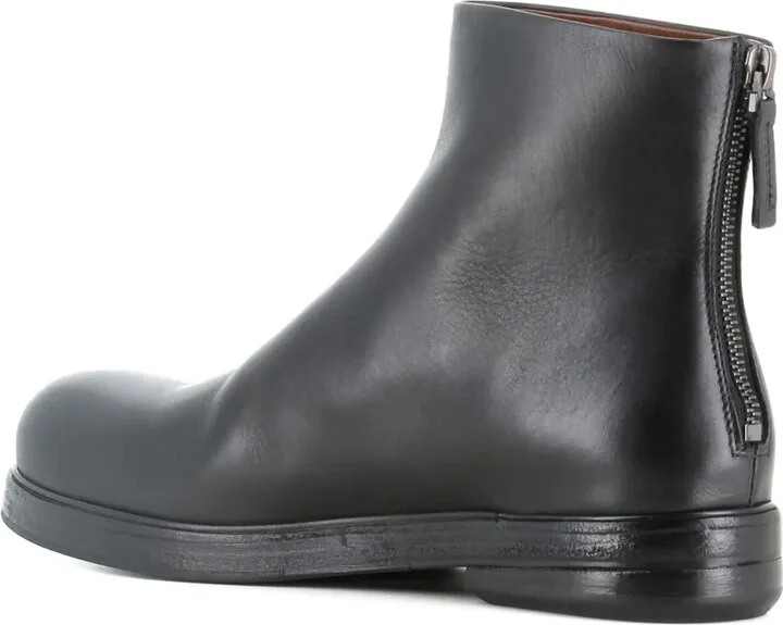 30mm Zucca Zeppa leather ankle boots - Image 3