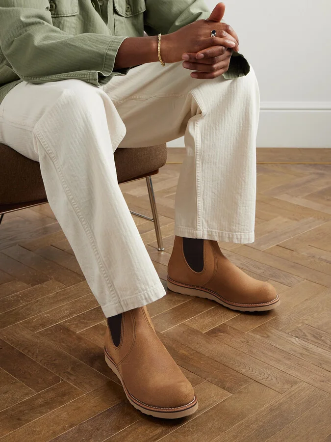 3192 Suede Chelsea Boots - Image 2