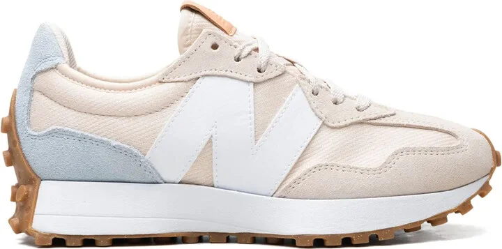 327 "Calm Taupe/Morning Fog" sneakers