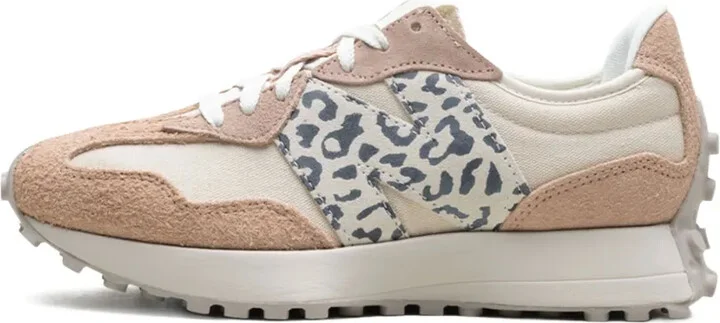 327 "Flat Taupe Linen Leopard" sneakers - Image 5