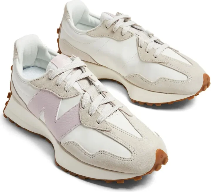 327 Low-Top Leather Sneakers - Image 4