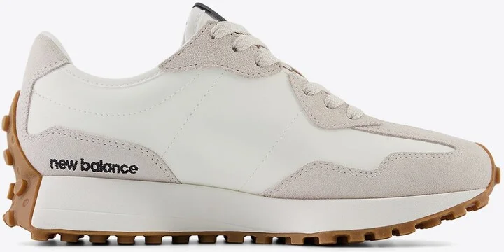 327 Low-Top Sneakers in Moonbeam with Black - Image 3