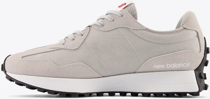 327 Low-Top Sneakers in Raincloud with White - Image 3