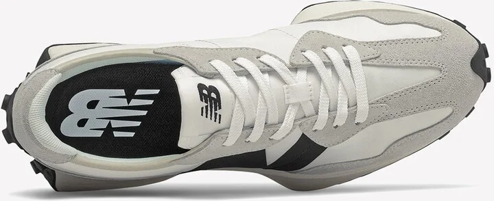 327 Low-Top Sneakers in Sea Salt with Black - Image 2