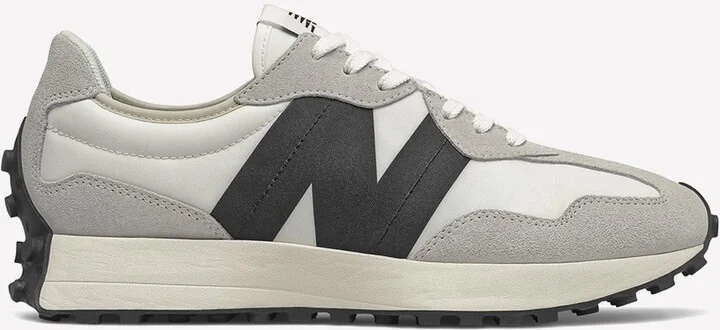 327 Low-Top Sneakers in Sea Salt with Black