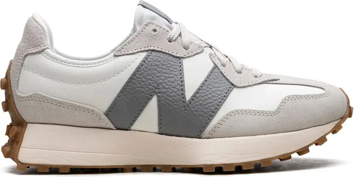 327 "Moonbeam/Shadow Grey" sneakers