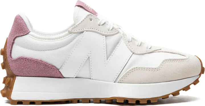327 "White/Pink" sneakers