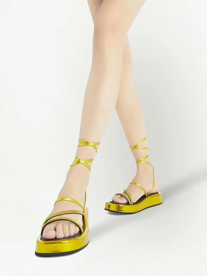 32mm Melburne Laces sandals - Image 4