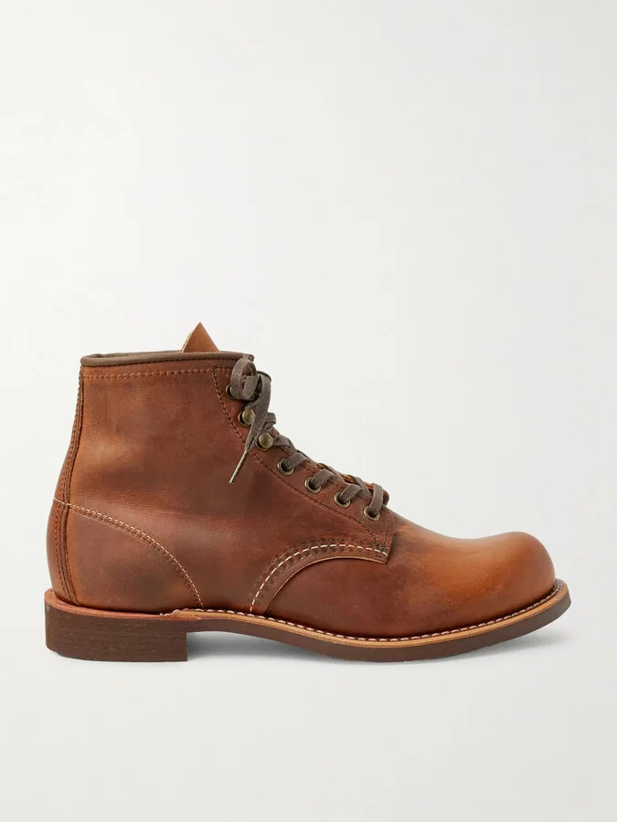 3343 Blacksmith Leather Boots