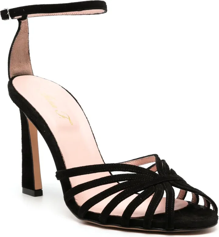 3386 100mm Suede Sandals - Image 2
