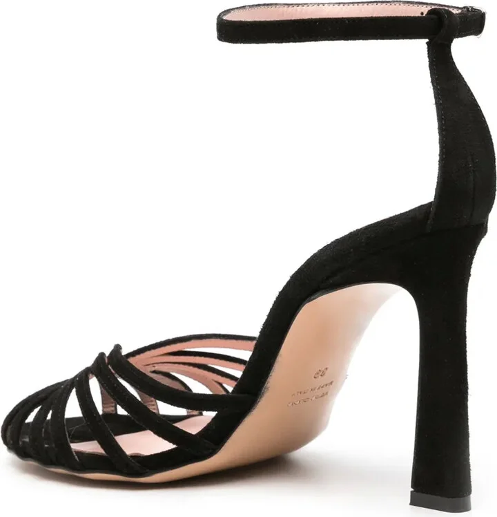 3386 100mm Suede Sandals - Image 3