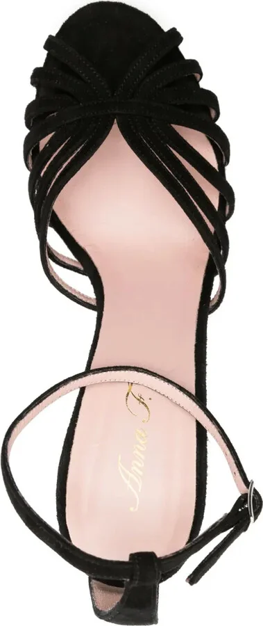 3386 100mm Suede Sandals - Image 4