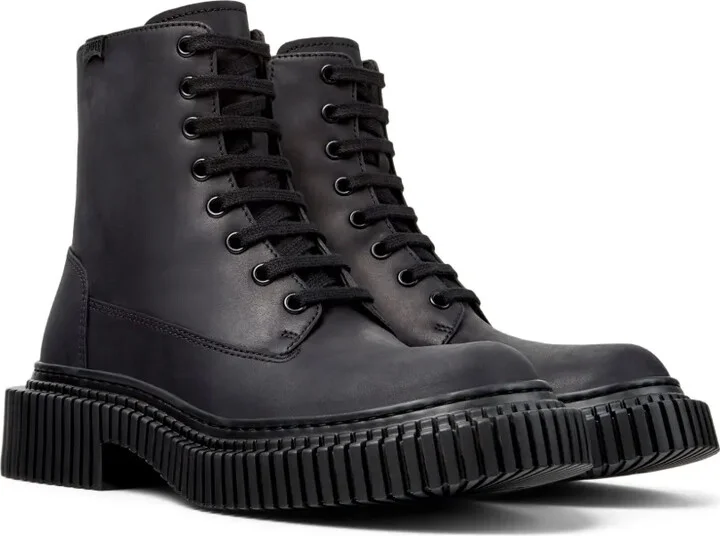 33mm Berlin lace-up chunky boots - Image 2