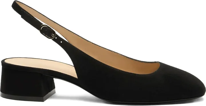 35 Maeve 35 slingback block-heel pumps