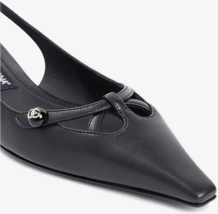 35 Pointed Leather Pumps - Image 3