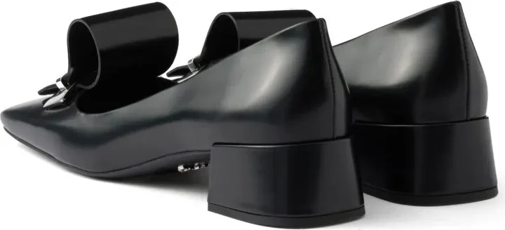 35mm Brushed-Leather Pumps - Image 3