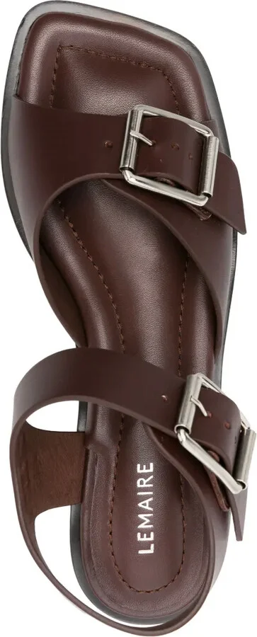 35mm Buckled Leather Sandals - Image 4