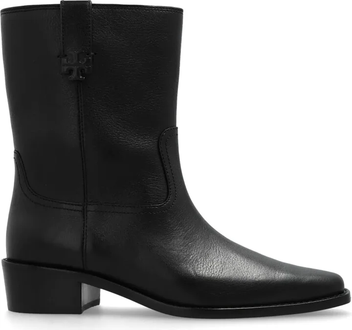 35mm City Western ankle boots