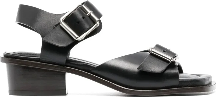 35mm Double-Buckle Sandals