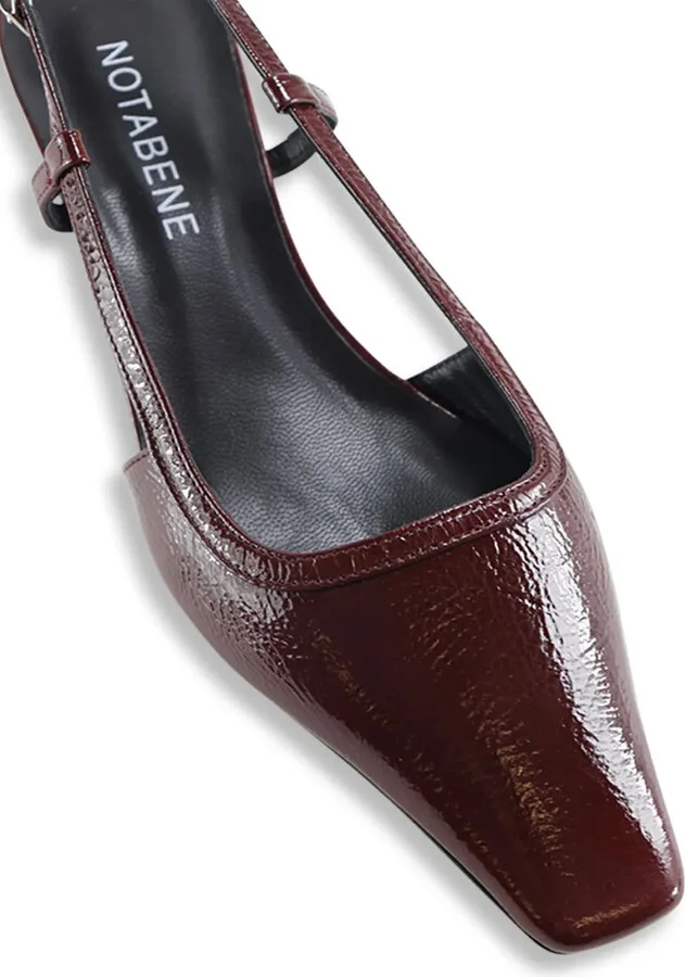 35mm Elena slingback pumps - Image 5
