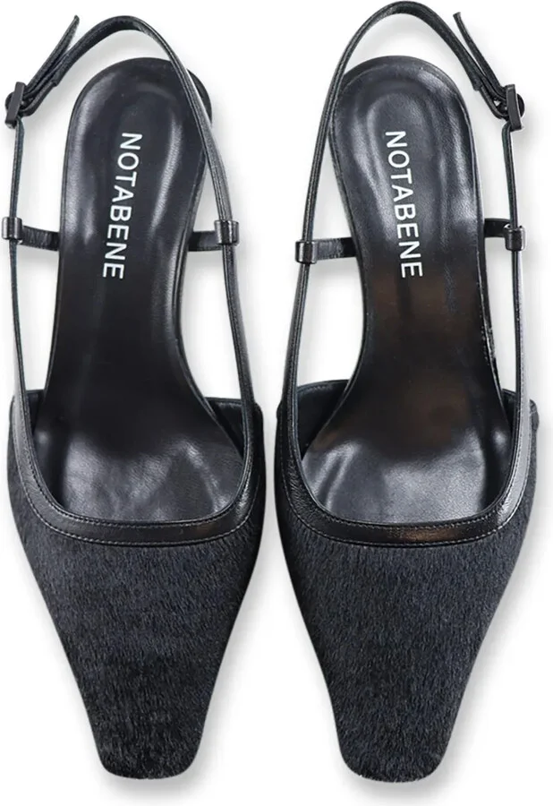 35mm Elena slingback pumps - Image 4