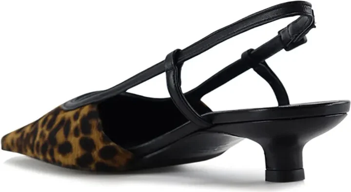 35mm Elena slingback pumps - Image 3