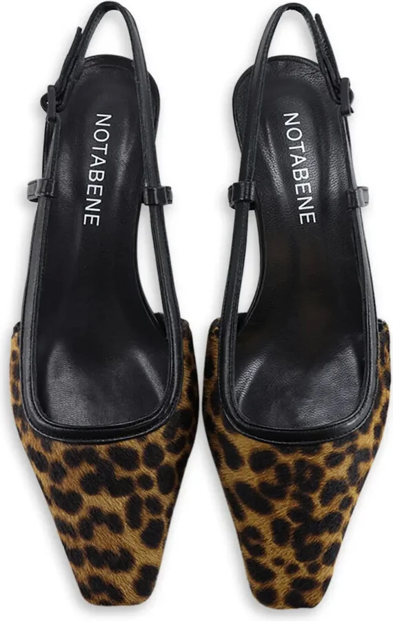 35mm Elena slingback pumps - Image 4