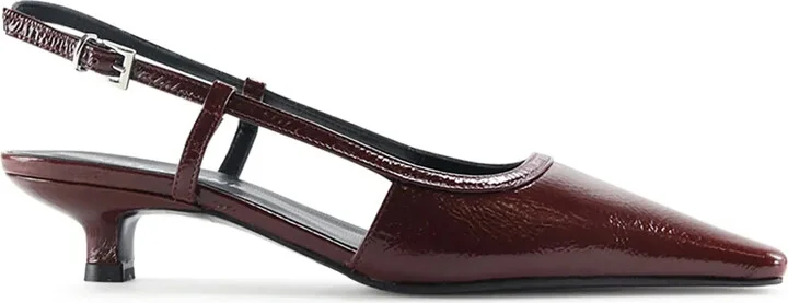 35mm Elena slingback pumps