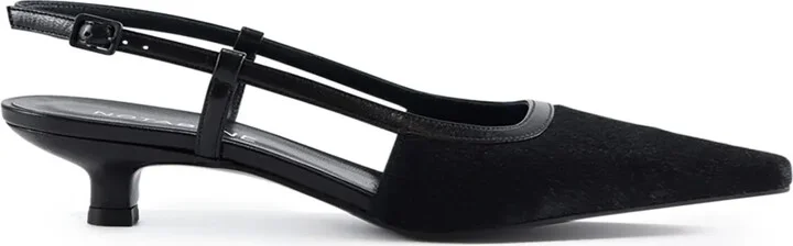 35mm Elena slingback pumps