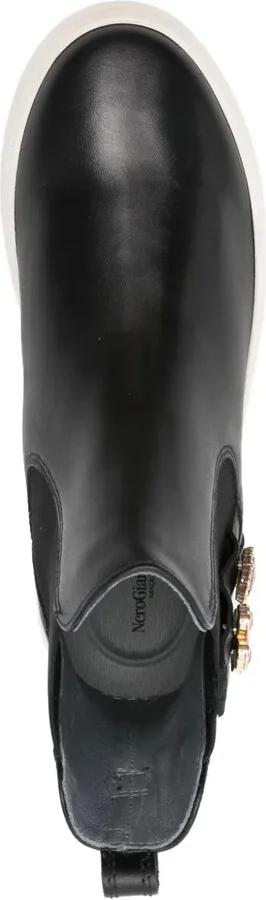 35mm Embellished Elastic-Sided Boots - Image 4