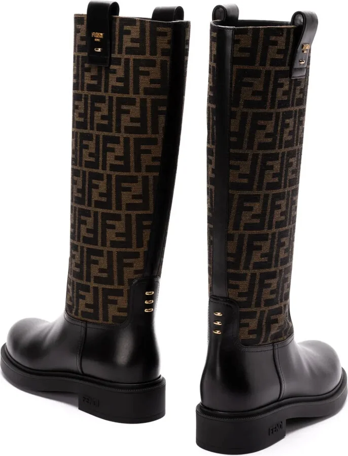 35mm FF jacquard boots - Image 3