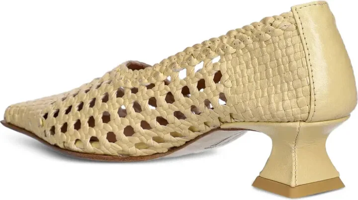 35mm Gisla square-toe pumps - Image 4