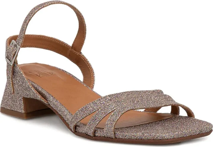 35mm Glitter Block-Heel Sandals - Image 2