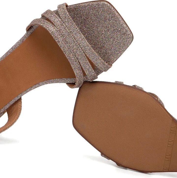 35mm Glitter Block-Heel Sandals - Image 5