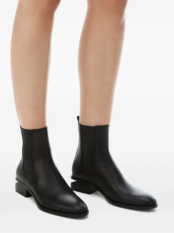 35mm Kanel leather Chelsea boots - Image 5