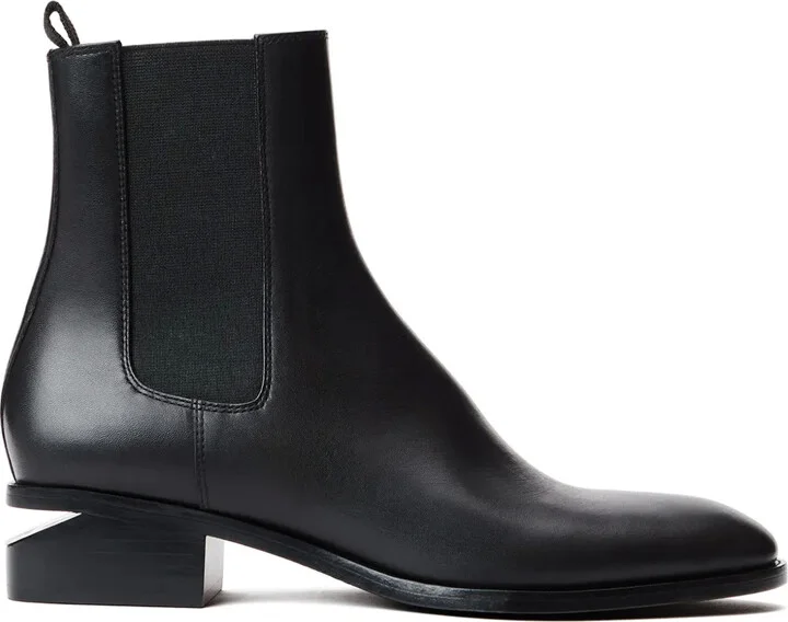 35mm Kanel leather Chelsea boots