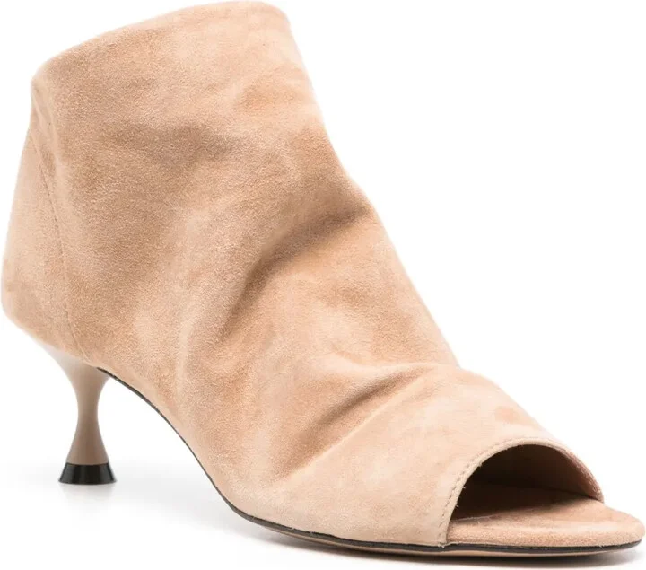 35mm Leather Ankle Boots - Image 2