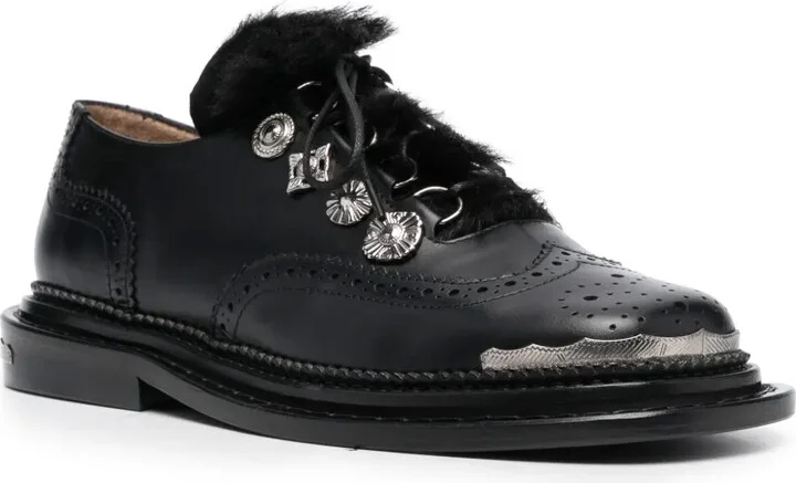 35mm Leather Oxford Shoes - Image 2