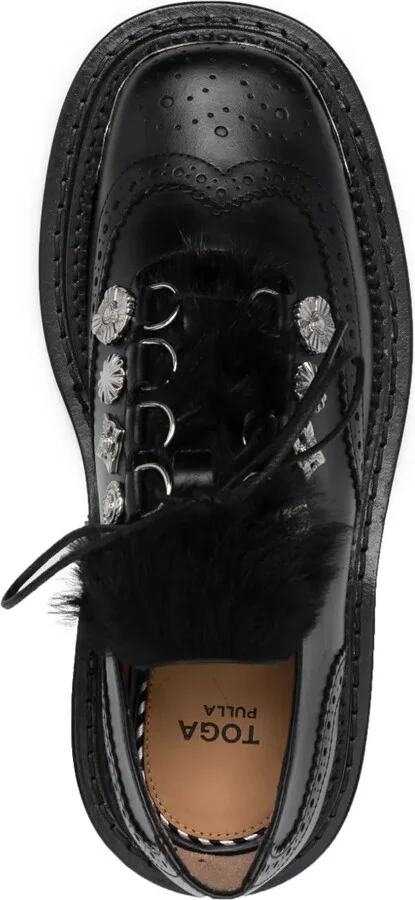 35mm Leather Oxford Shoes - Image 4