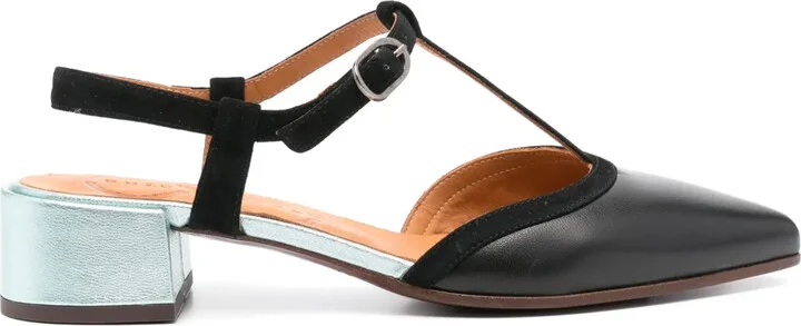 35mm Leather Pumps