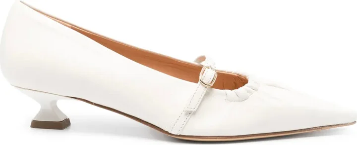 35mm Leather Pumps