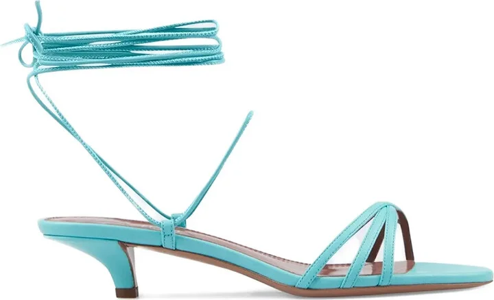 35mm Linda lace-up sandals