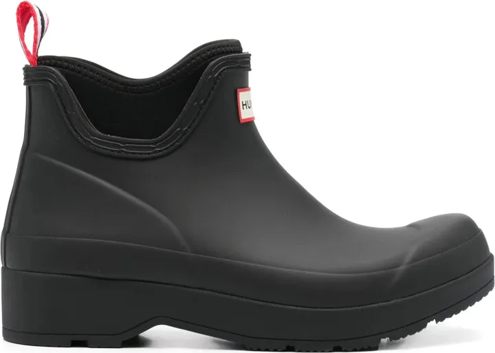 35mm Logo-Patch Rain Boots