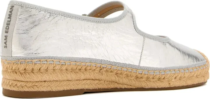 35mm Mackie metallic platform espadrilles - Image 4
